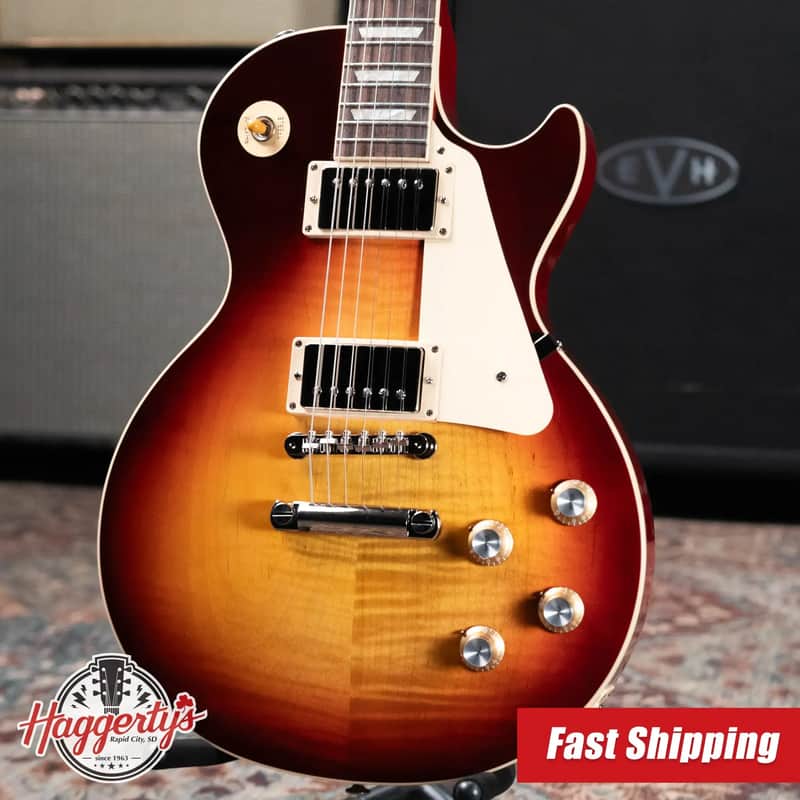 Gibson Les Paul Standard '60s Electric Guitar - Bourbon Burst with Hardshell Case image 1