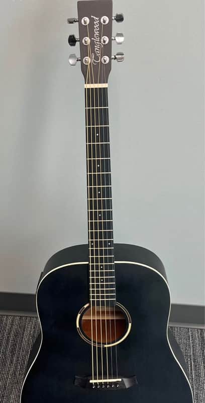 Tanglewood TSBB-SDE Blackbird Dreadnought 2010 - 2019 - Smokestack Black image 1