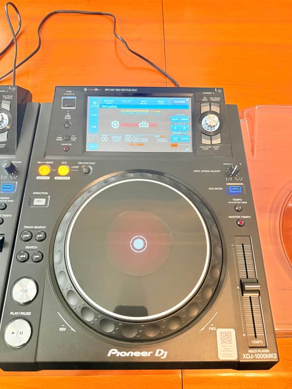 Pioneer XDJ-1000MK2 Digital Performance DJ Multi-Player 2010s - Black image 1
