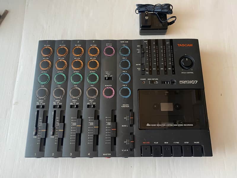 Porta 07 Ministudio 4-Track Cassette Recorder | Reverb Canada