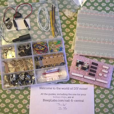 Bleep Labs Rad-Fi System kit, including glitch delay and synths - No soldering required! 2015 image 1