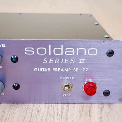 Soldano SP-77 Series II Rackmount Two-Channel Tube Guitar Preamp