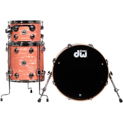 Drum Workshop Collectors Series 3-Piece Shell Kit - Pink Coral image 3