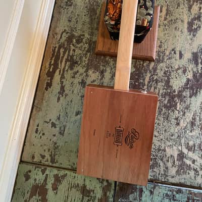 Taconic #221 String Electric Cigar Box Mandolin - Padron Damaso - Sherwood Green - Video image 10