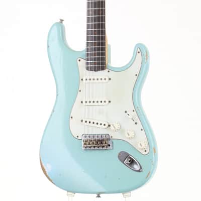 Fender Custom Shop Time Machine Series 1960 Stratocaster Relic Aged Daphne Blue [CZ530518] (06/17) image 6