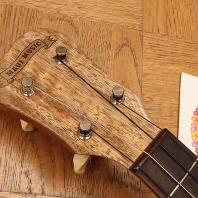 Maui Music Deluxe Mango Wood Shell Inlay TenorUkulele #5088 image 21