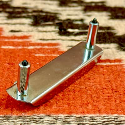 Vintage 1960's Fender Jazzmaster Jaguar Offset Guitar Bridge Complete ~1967 image 8