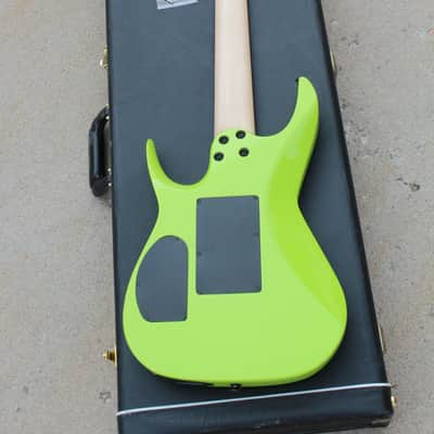 Dean USA Custom Shop RC7 Rusty Cooley 7 String Electric Guitar - 1 Off - Nuclear Green - Hard Case image 12