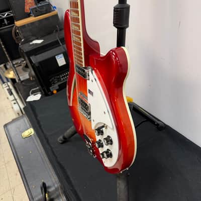 Used Rickenbacker 330/12 12-String Electric Semi-Hollow Body Electric Guitar Fireglo with Original Case 2007 USA image 15