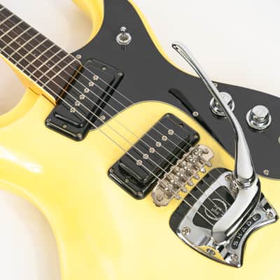 Mosrite The Ventures Reissue Electric Guitar - Japan - Pearl White image 11