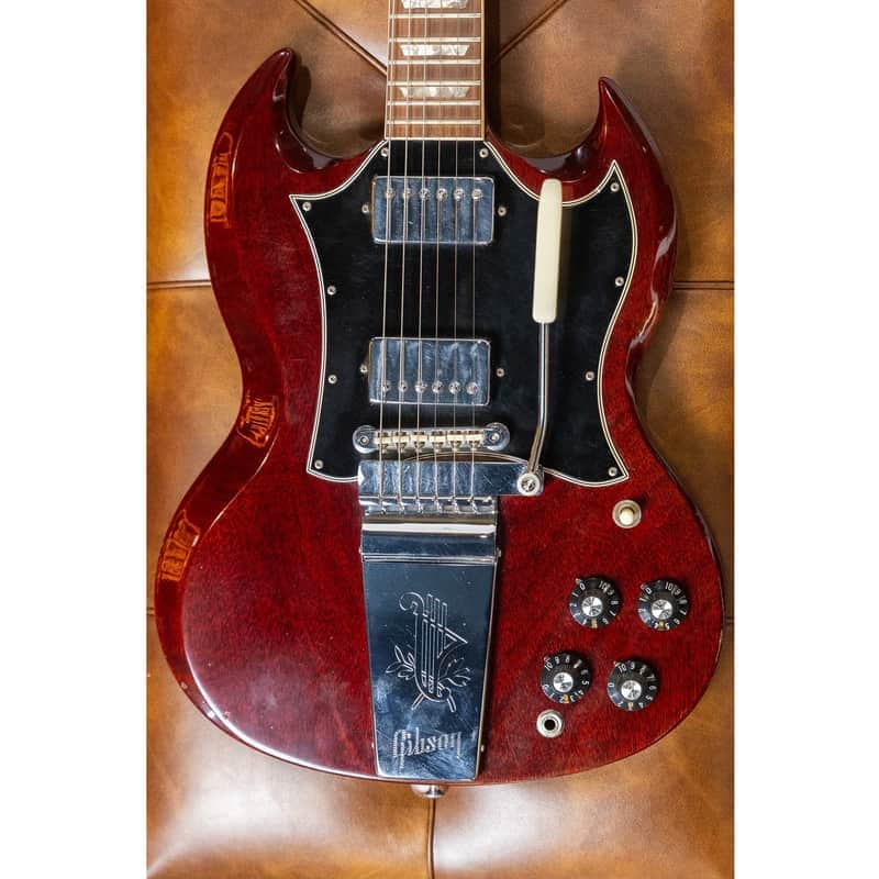 Gibson SG Standard with Maestro Vibrola 1963 - 1966 - Cherry image 1