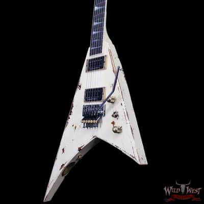 2026 Jackson USA Custom Shop Randy Rhoads RR-2H Floyd Rose Heavy Relic Vanilla Shake Over 3 Tone Burst 7.60 lbs image 2