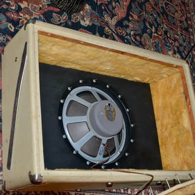 Vintage 1963 Fender Showman Head & Cab w/ Original JBL D130F – Serviced – Local Pickup image 4