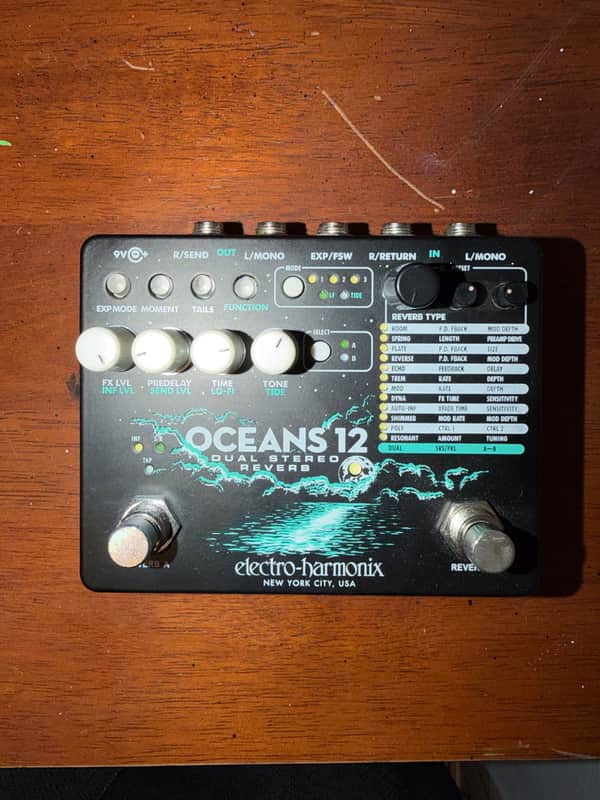 Electro-Harmonix Oceans 12 2020 - Present - Black image 1
