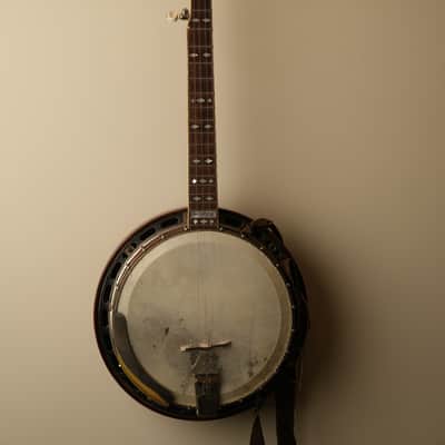 1926 Gibson TB-3 Mastertone Conversion Banjo w/ Original Tenor Neck & Ball Bearing head image 2