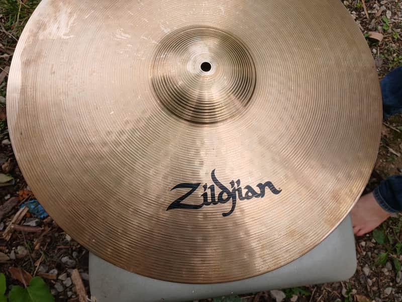 Zildjian 20" ZHT Rock Ride Cymbal, Excellent condition! image 1
