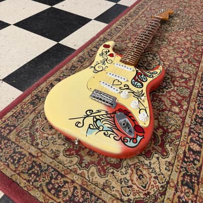 Fender Jimi Hendrix Artist Series Signature Monterey Stratocaster 2017 - 2018 - Monterey Graphic