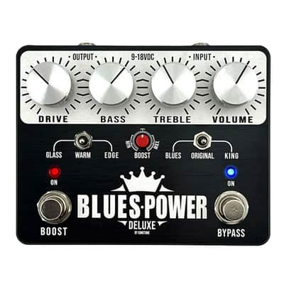 KingTone Blues Power Deluxe in Black with Silver Knobs, BRAND NEW IN BOX WITH WARRANTY! FREE SHIPPING IN THE U.S.! king tone guitar image 1