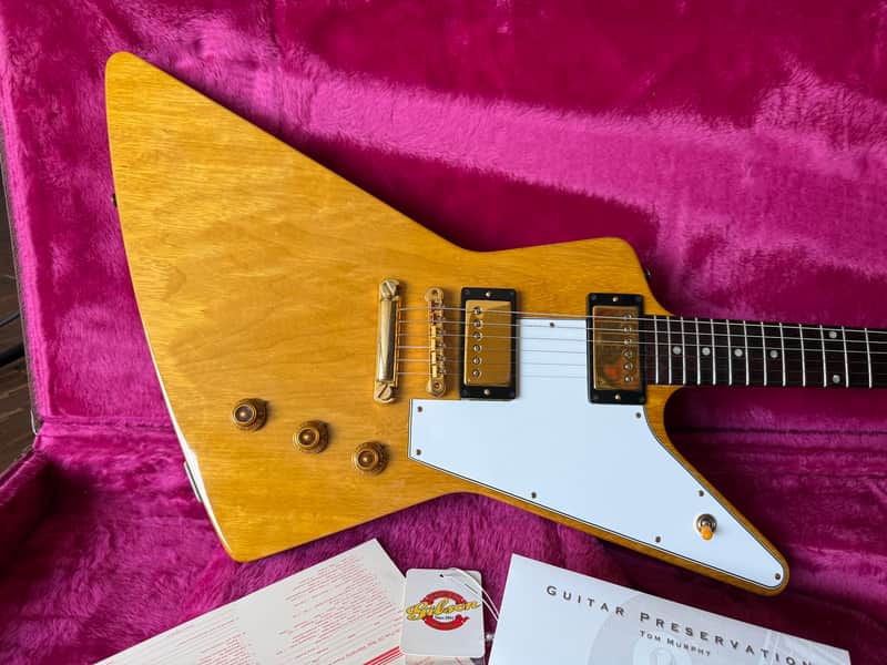 Gibson Prototype Custom Shop Korina Explorer 1993 - Natural