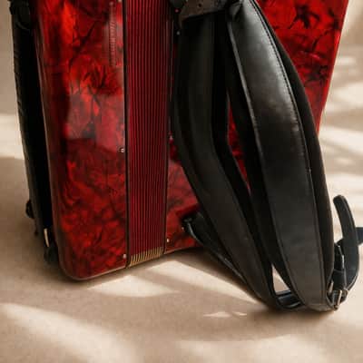 Scandalli L620/246 Finales años 50 - ➡️ Red Pearl (Rojo perlado) image 6