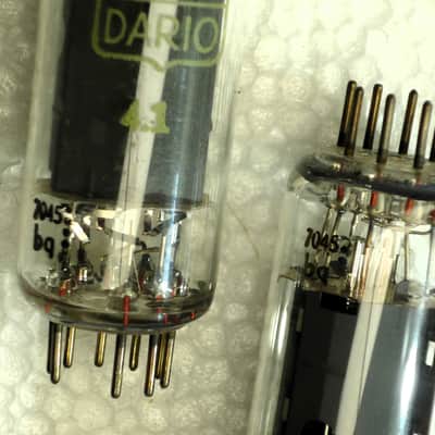 Vintage EL84/6BQ5 very strong matched pair, bq Made in Holland 1970 NOS, NIB. image 3