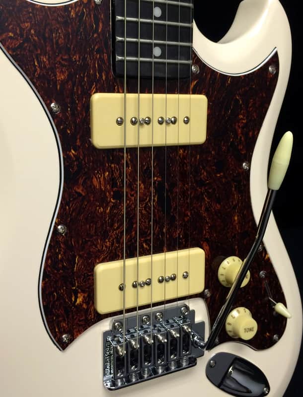 Hagstrom F200P Electric Guitar - Cream | Reverb