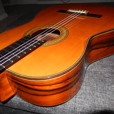 RARITY - MADE BY EICHI KODAIRA  - ECOLE E500 1977 - RAMIREZ STYLE CLASSICAL CONCERT GUITAR - CEDAR/BRAZILIAN ROSEWOOD image 3
