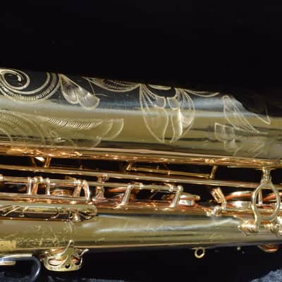 Selmer Series II Baritone Sax-just serviced 1987 Original lacquer image 6