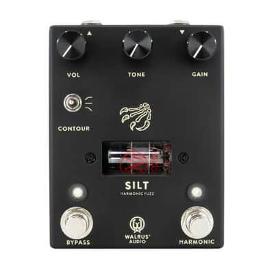 Walrus Audio Silt Harmonic Tube Fuzz Effects Pedal (black) image 1