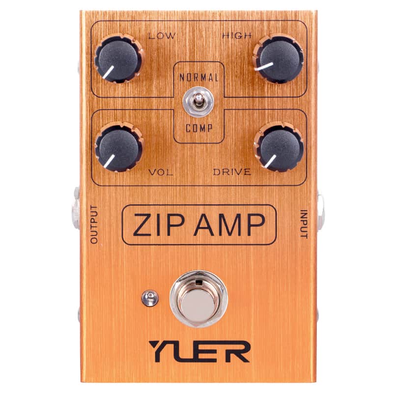 YUER ZIP AMP Overdrive Electric Guitar Effects Pedal True Bypass ✅New image 1