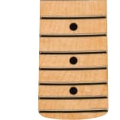 Fender Player Series Stratocaster Reverse Headstock Neck, 22 Medium Jumbo Frets, Maple, 9.5 inch, Modern C image 6