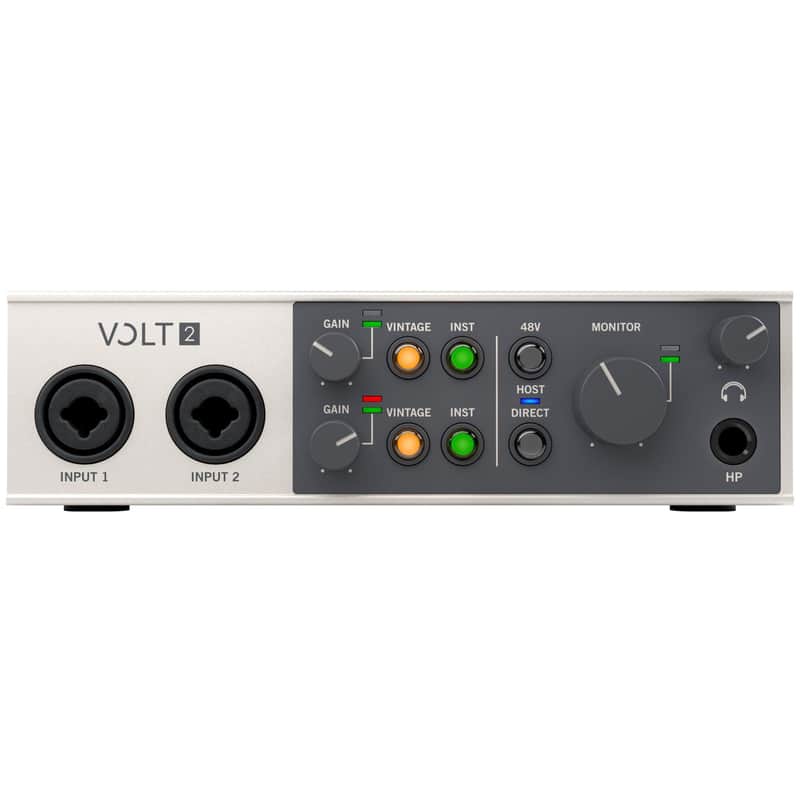 Universal Audio Volt 2 2-in/2-out USB 2.0 Audio Interface image 1