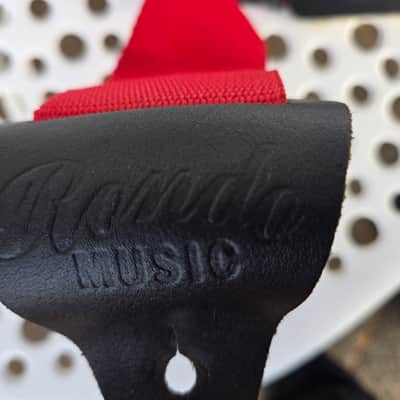 Rondo Music Guitar Strap 2000 - Red Cloth image 7