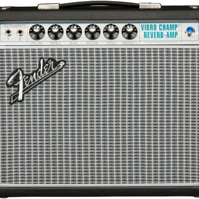 Fender '68 Custom Vibro Champ Reverb 1x10" 5-watt Tube Combo Amp image 2
