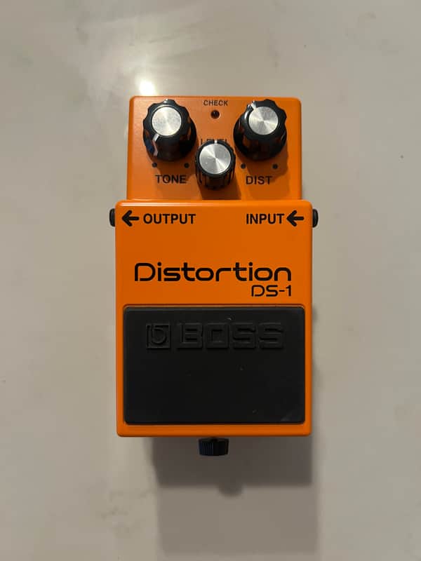 Boss DS-1 Distortion (Silver Label) 1994 - Present - Orange image 1