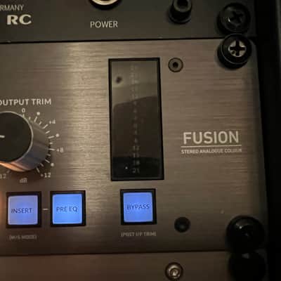 Solid State Logic Fusion Rackmount Audio Processor 2018 - Present - Black image 2