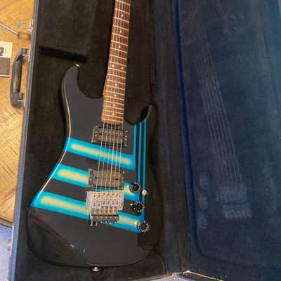 Kramer Pacer Special 1982 - Black with bent wire graphic image 1