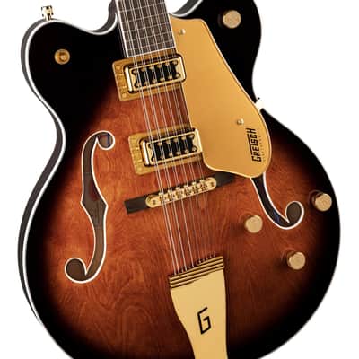 Gretsch G5422G-12 Electromatic Classic Hollow Body Double-Cut 12-String Electric Guitar, Single Barrel Burst image 2