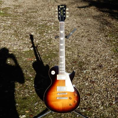 Burny RLG-50 Singlecut 1980s Tobaccoburst image 2