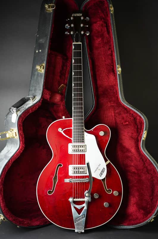 2001 Gretsch G6119 Tennesse Rose With Bigsby Electric Guitar w/OHSC image 1