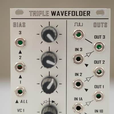 Toppobrillo Triple Wavefolder Eurorack Module w/ Tiptop Stackcable #58429 image 3
