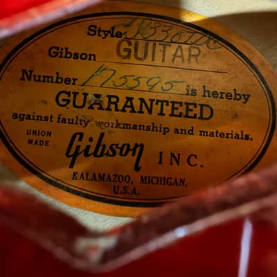 Gibson ES-330TDC 1964 - Cherry image 17
