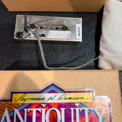 Seymour Duncan Antiquity P90 Soapbar Bridge Pickup 2010s - Black image 5
