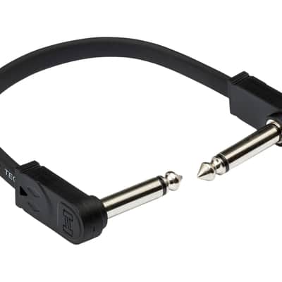 Hosa CFP-112 Flat Guitar Patch Cable - 1FT image 1