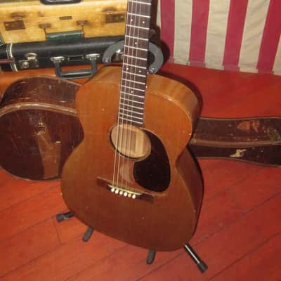 1951 Martin 00-17 Natural Mahogany image 2