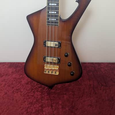 Ibanez ICB200-BS Standard Iceman Bass 2004 - 2008 - Brown Sunburst Made in Korea Guitar image 2