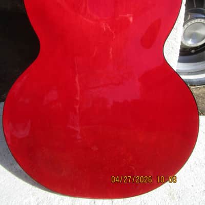 Epiphone Dot Studio 335 Guitar,  Cherry Red, Gig Bag, Mint image 11