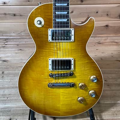 Gibson Kirk Hammett “Greeny” Signature Les Paul Standard Electric Guitar - Greeny Burst image 1