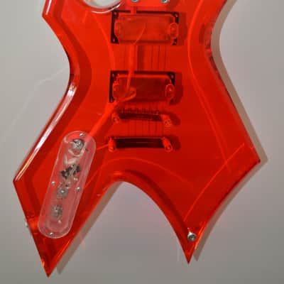 BC Rich Warlock Acrylic 1999 Red image 7