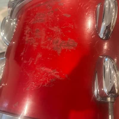 Slingerland 12” tom 70s - Violin Red image 5